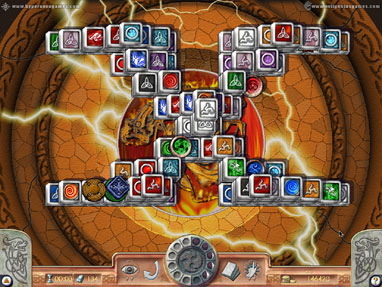 Rhiannons Realm Celtic Mahjongg Solitaire PC Version Screenshot